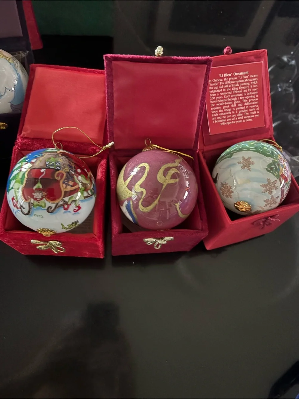 Pier 1 Li Bien ornaments Bundle of ten